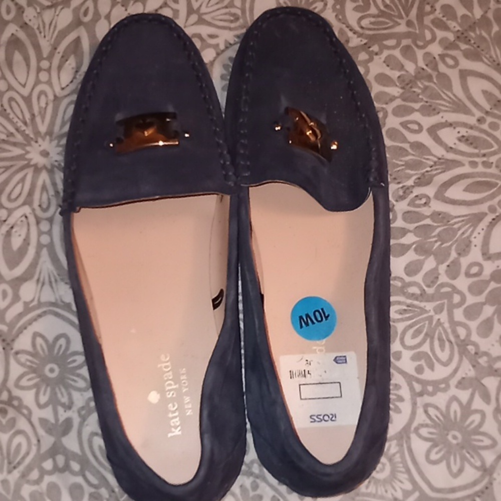 Womens blue Kate Spade flats